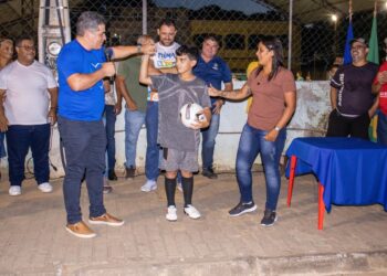 Prefeitura autoriza reforma e ampliação da quadra poliesportiva no bairro Portinho