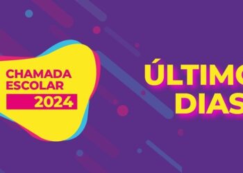 chamada escolar ultimos dias
