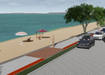 Prefeito assina ordem de serviço para conclusão da orla de Meaipe