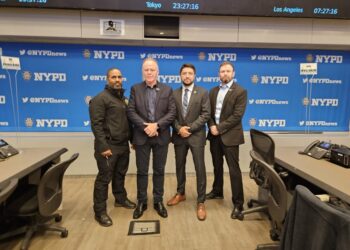 Governador do Espírito Santo faz visita técnica ao Departamento de Polícia de Nova Iorque