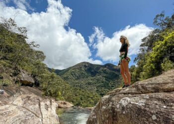 Turista no Pico da Bandeira Foto Daniel Gois Dia Nacional do Turismo é celebrado com ações de incentivo no Espírito Santo