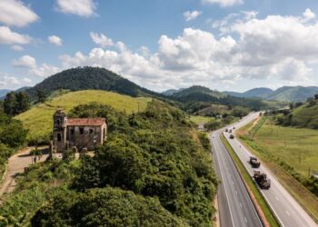 Duplicação da BR-101 obras avançam com novo desvio em Anchieta