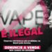 Vapes não são inofensivos, alerta Sesa
