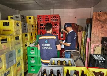 Sefaz apreende mais de 100 mil garrafas e latas de cervejas