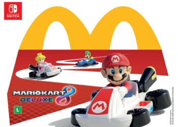 Mario e amigos chegam no McLanche Feliz com brinquedos de Mario Kart 8 Novidade promete diversão em família com as miniaturas inspiradas no sucesso da Nintendo