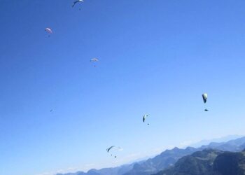 Castelo sedia competições Pré-Mundial, Pré-Pan e Pré-PWC de voo livre