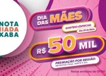 Nota Premiada Capixaba vai distribuir prêmio de R$ 50 mil por região no Sorteio Especial de Dia das Mães