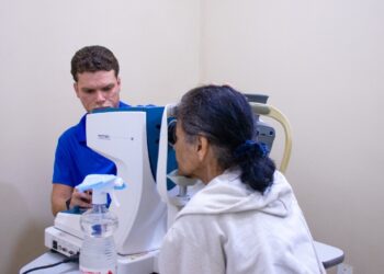 Piúma realiza 447 atendimentos em ação oftalmológica em parceria com o Governo do Estado