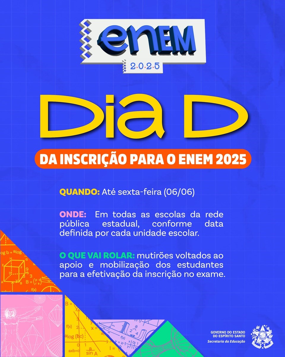 Sedu realiza ‘Semana D de Inscrições do Enem’