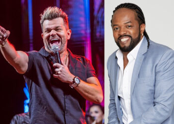 XANDE PILARES e alemão do forro em piuma