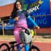 Capixaba é vice-campeã brasileira de BMX Racing