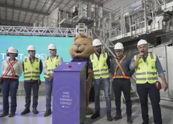 Suzano dá start up à fábrica de papel higiênico em Aracruz e fortalece polo industrial capixaba