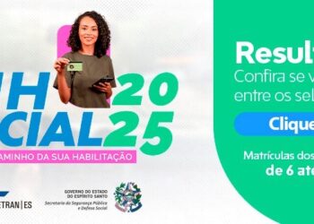 Detran|ES divulga lista dos 3.500 selecionados da segunda fase do programa CNH Social 2025