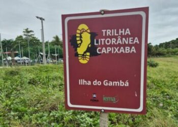 Caminhada litorânea em Piúma marca integração à Rede Capixaba de Trilhas
