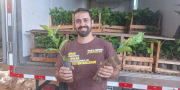 Caravana do Arranjos Produtivos entrega 149,5 mil mudas