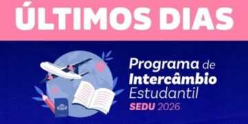 Prazo para inscrição no intercâmbio Sedu termina na próxima segunda-feira (04)