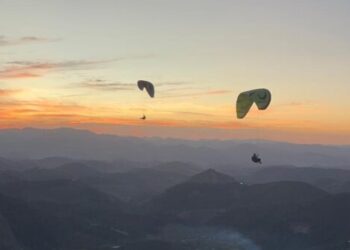 Afonso Cláudio sedia a Revoada do segundo Circuito de Parapente