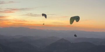 Afonso Cláudio sedia a Revoada do segundo Circuito de Parapente