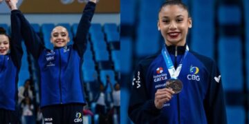 Capixabas conquistam cinco medalhas para o Brasil no Pan-Americano de Ginástica Rítmica