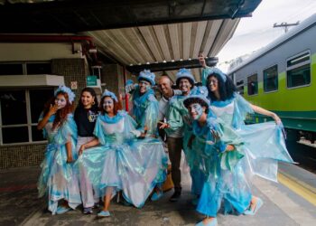 Jovens de Cariacica descobrem o território da ferrovia através do Projeto Viagem Capixaba