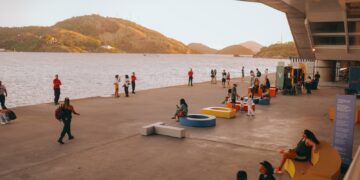 Circuito Cais transforma a Praça do Cais das Artes em espaço de cultura, convivência e lazer aos finais de semana