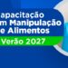 Prefeitura de Piúma abre inscrições para capacitação gratuita de ambulantes de alimentação
