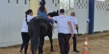Terapia com cavalos da Polícia Militar transforma vidas