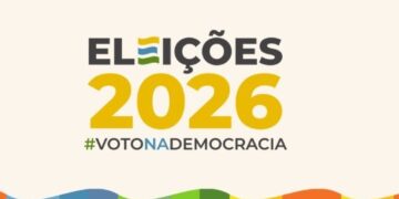 Logo das Eleições Gerais 2026. Arte: Secom/TSE