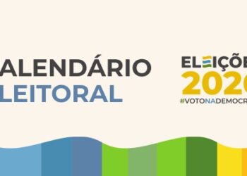Logo do Calendário Eleitoral 2026. Arte: Secom/TSE